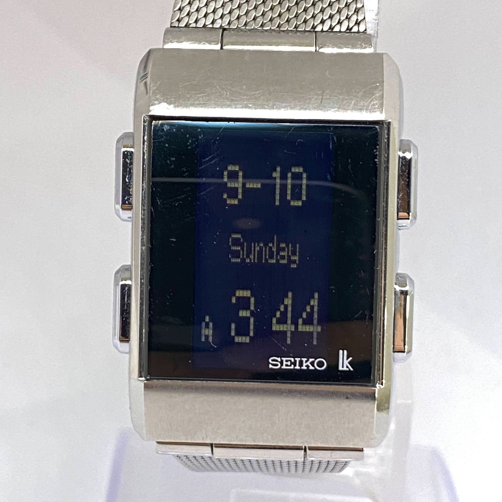 匿名配送 SEIKO デジタル腕時計 ジャンク品 三個セット