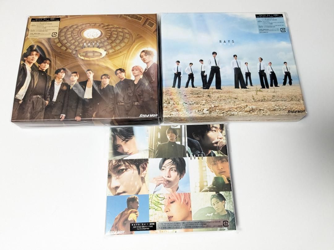 SnowMan アルバム mania～RAYS 12点セット BD - メルカリ