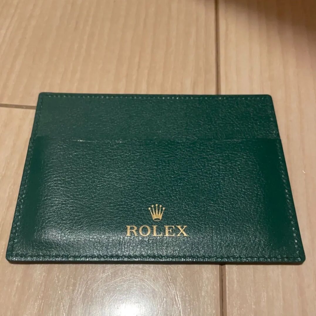 ◼️新品未使用◼️ROLEX◼️ロレックス◼️カードケース（小銭入れ）◼️大変レア◼️名刺入れ