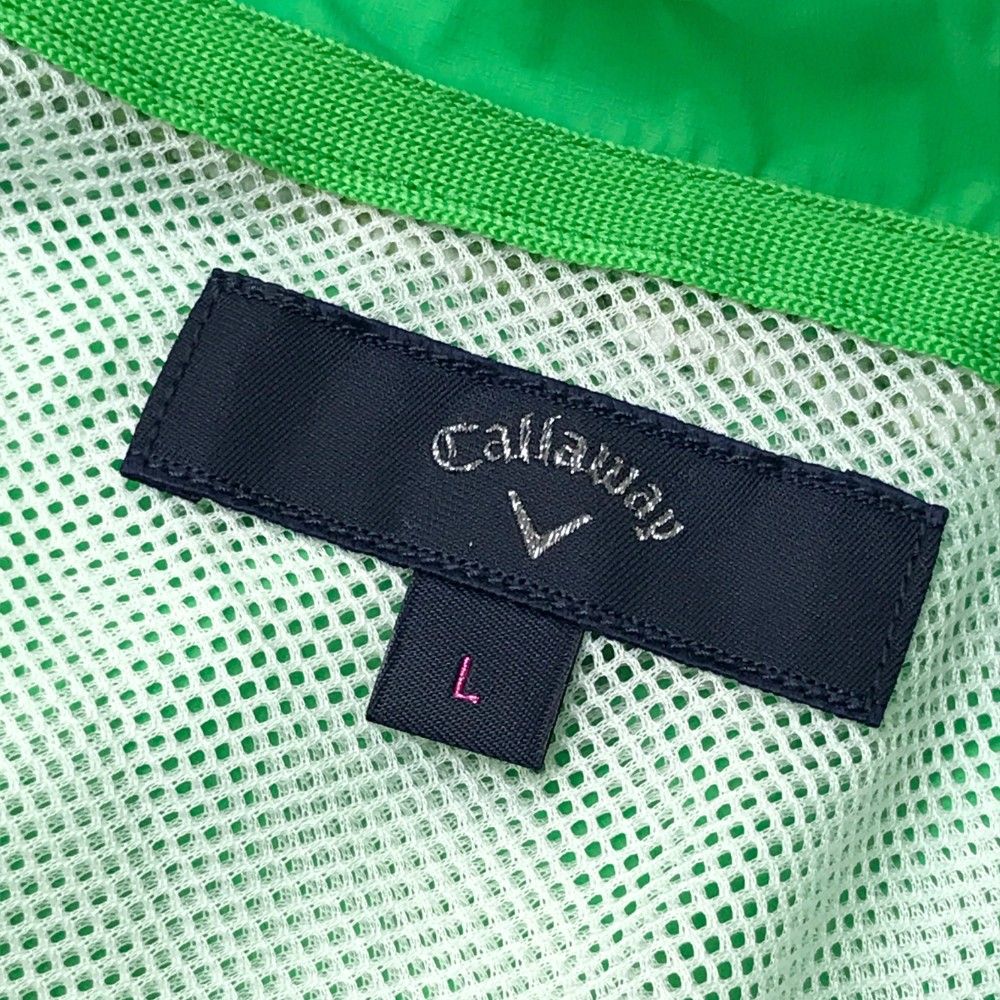 CALLAWAY キャロウェイ 撥水長袖ジップジャケット 裏メッシュ