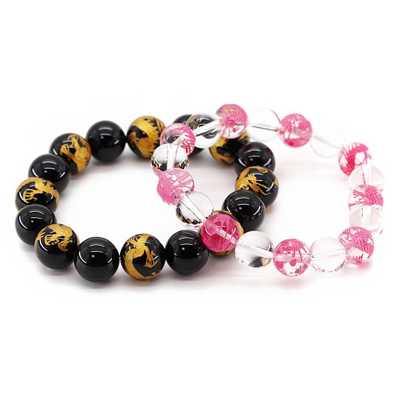 オーダーメイド遠野霊石8mmブレス 愛♡感謝「cosmic energy」