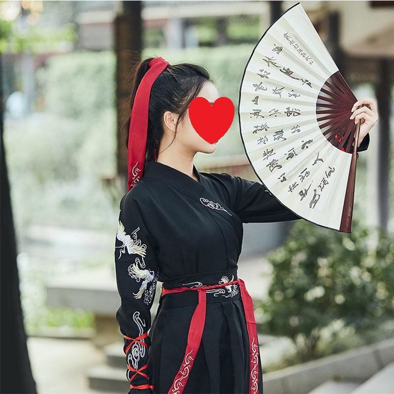 漢服セット 男女兼用 刺繍 レディース メンズ 魏晋風 常服
