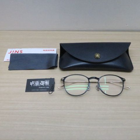 値下げしました！JINS 呪術廻戦コラボメガネ 狗巻棘モデル