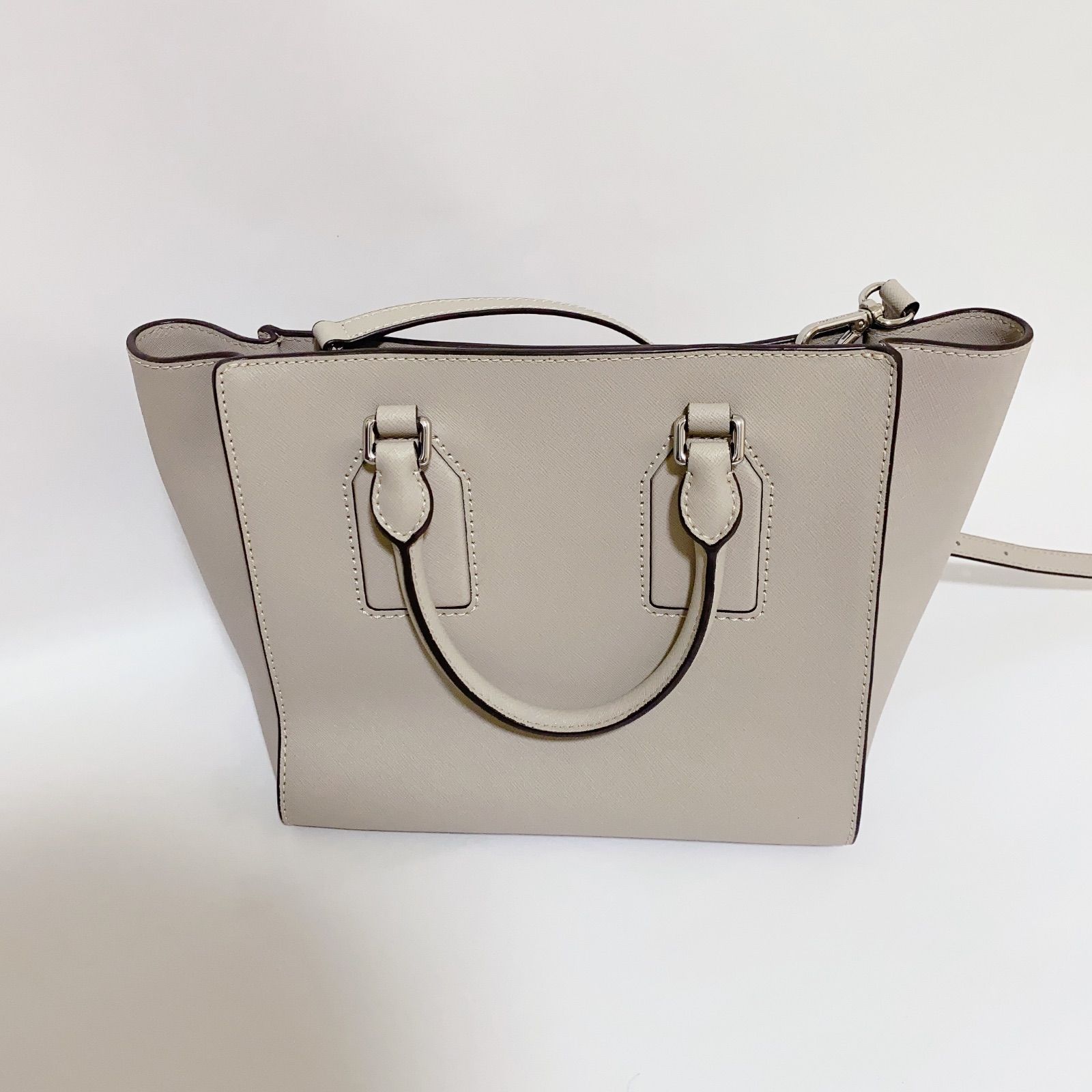 美品 マイケルコース 2way グレー ハンドバッグ ショルダーバッグ 美品☆MICHAEL KORS2wayマイケルコース ショルダーバッグ グレー