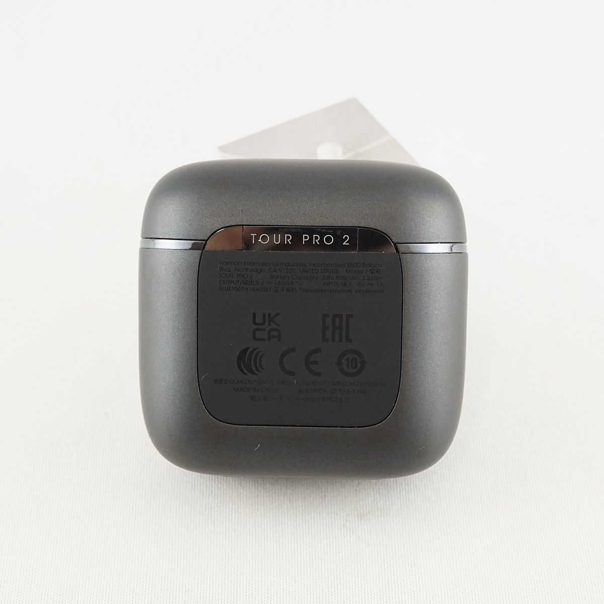 新品未使用/充電ケースのみ/JBL TOUR PRO 2/ブラック/黒/j JBL、世界初“ディスプレイ付き”充電ケースの最上位TWS「TOUR PRO