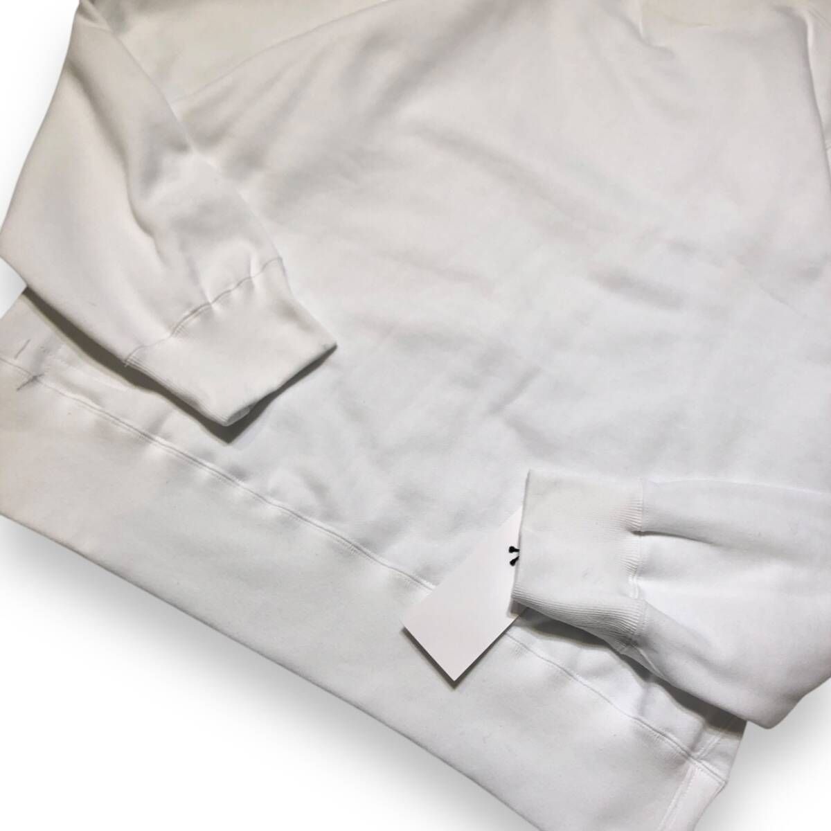 WTAPS スウェット1 （S）White バックロゴ 25ss sacai × WTAPS sweat shirt BACK LOGO スウェットシャツ