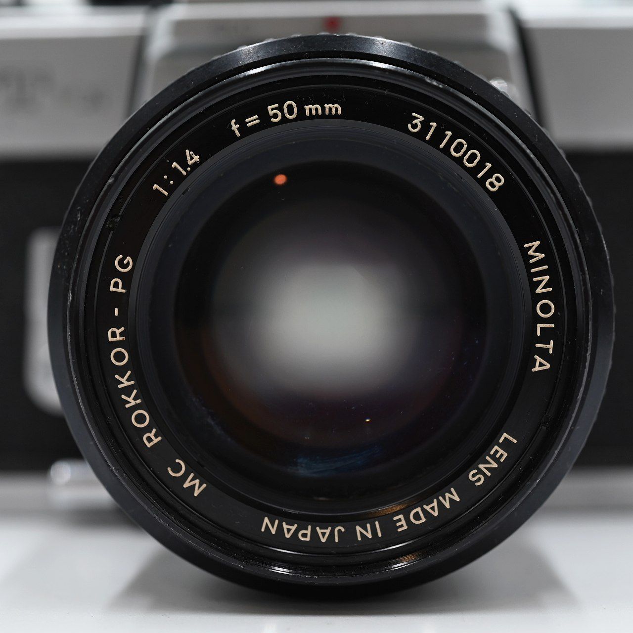 【C5764】ミノルタ SRT 101 レンズMC ROKKOR PG50mm C5764】ミノルタ SRT 101 レンズMC ROKKOR PG50mm
