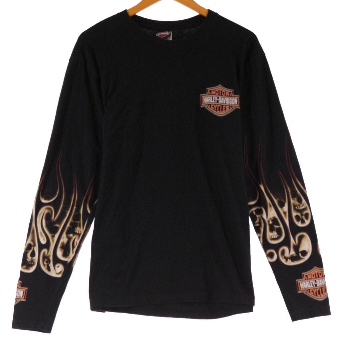 古着 ハーレーダビッドソン Harley-Davidson 袖プリント 両面プリント 