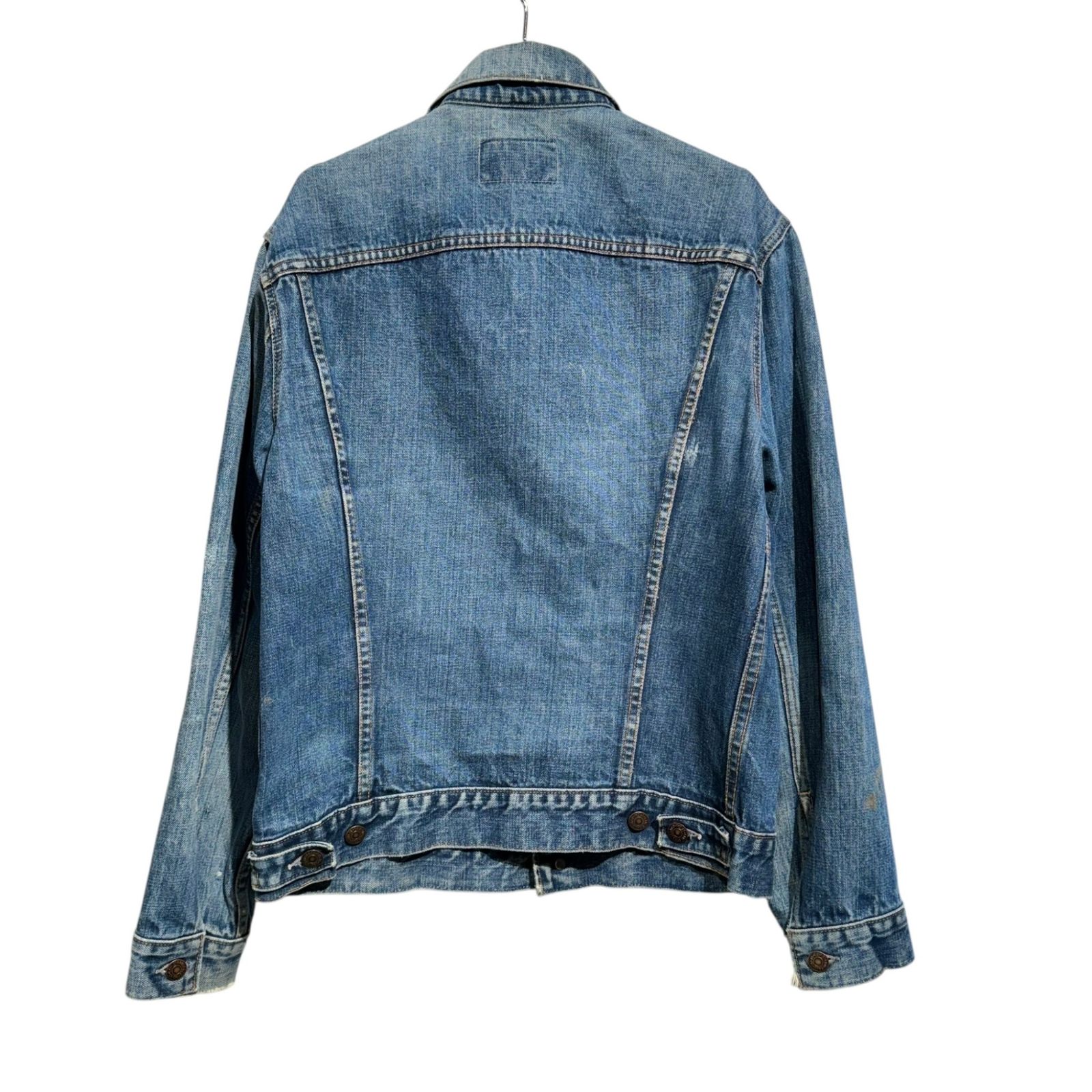 Levi’s リーバイス ⑤ 70505 4th 60s デニムトラッカージャケット ボタン裏350 東工場 bigE 不均等v ユニセックス インディゴ 推定サイズ38程度