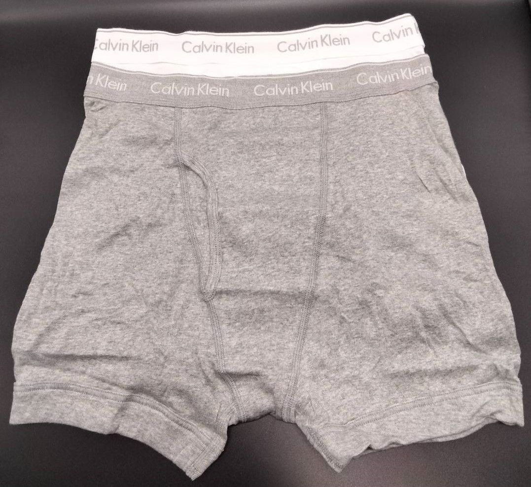 Calvin Klein(カルバンクライン)ボクサーパンツ White×Grey 2枚セット