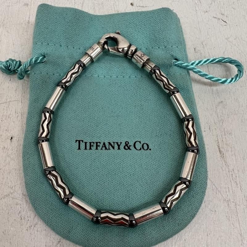 ティファニー　ジグザグバングル　シルバー Tiffany & Co. - 入手困難 オールド ティファニー ブレス