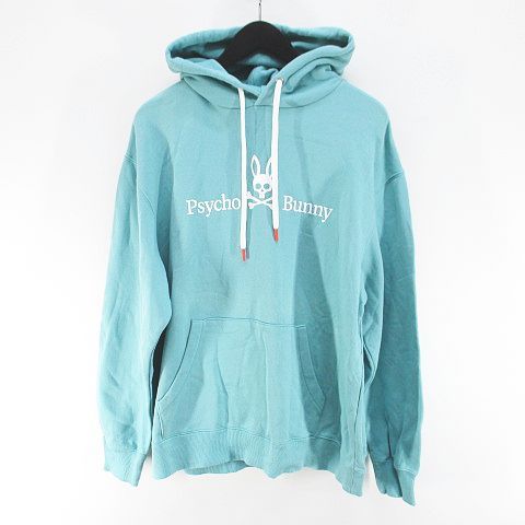 メンズ　サイコバニー　コート　L モスグリーン Psycho Bunny（サイコバニー）の「EAR PSYCHO プルオーバー