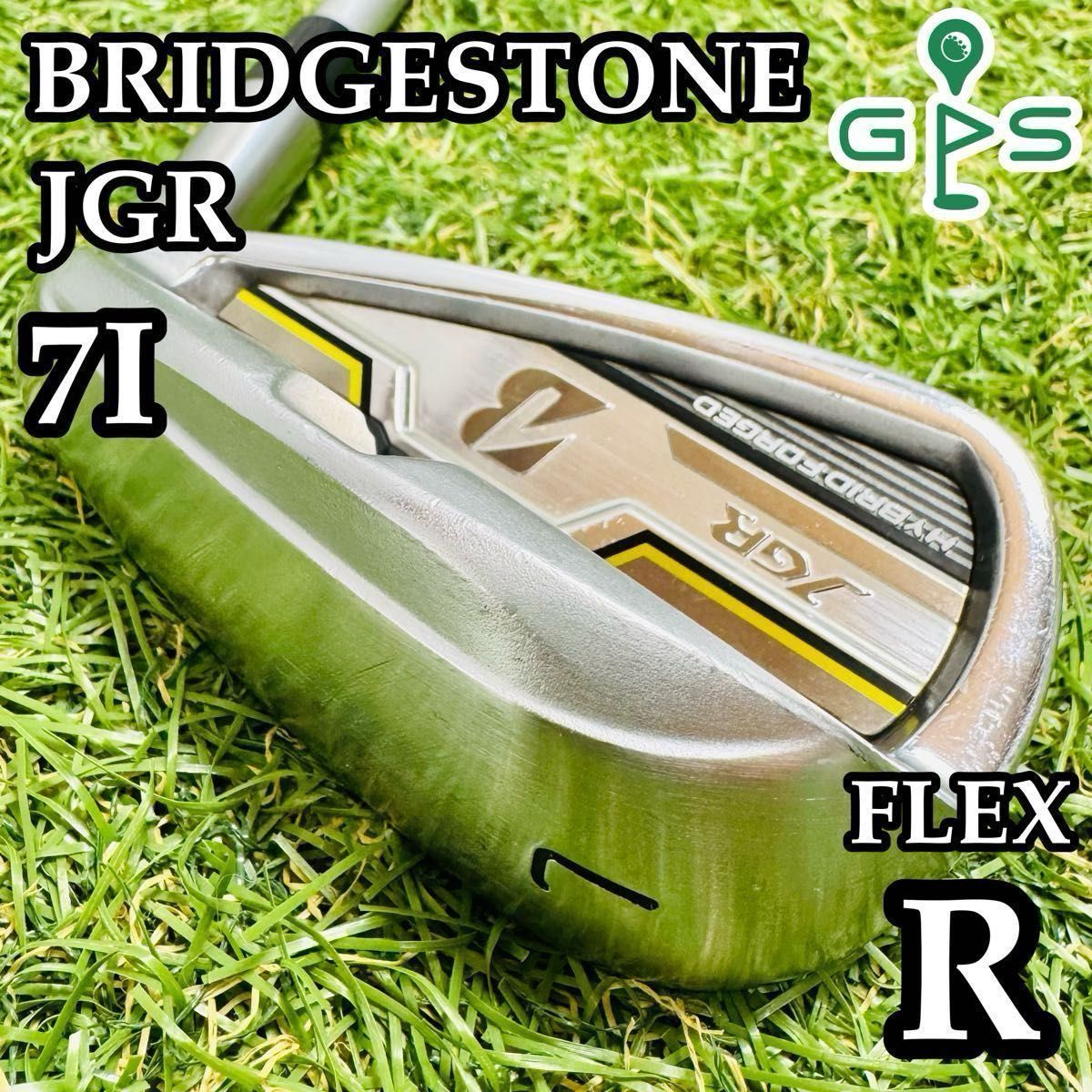 良品】ブリヂストン JGR 7番アイアン メンズ 右利き用 カーボン