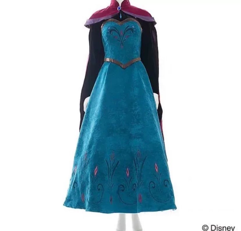 アナと雪の女王2 アナ Secret Honey ドレス、ウィッグ、小物セット