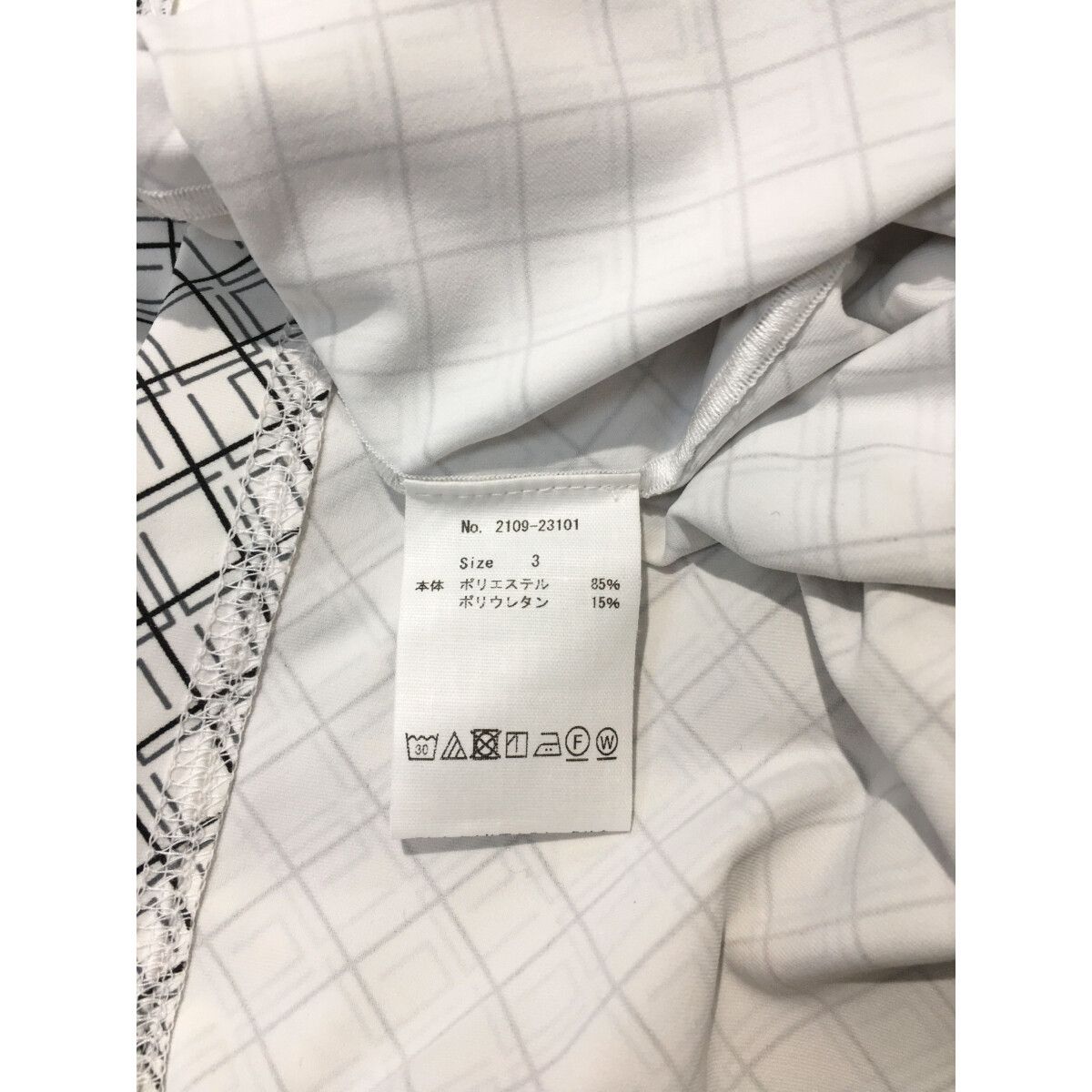 CPG GOLF 長袖ハイネックシャツ ホワイト