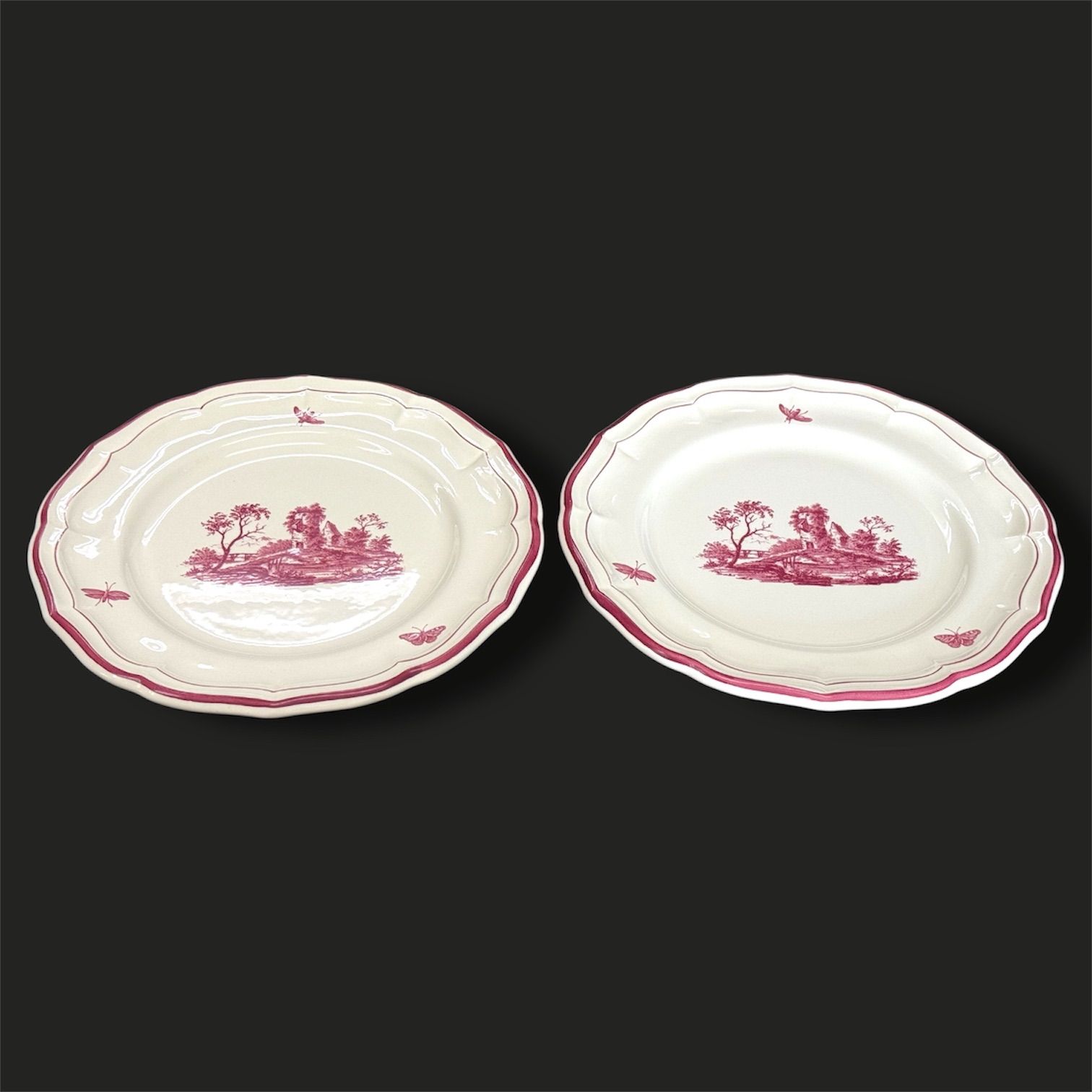 そうた窯 惣太窯 たこ唐草 大皿 2枚 8寸皿 そうた窯 惣太窯 たこ唐草