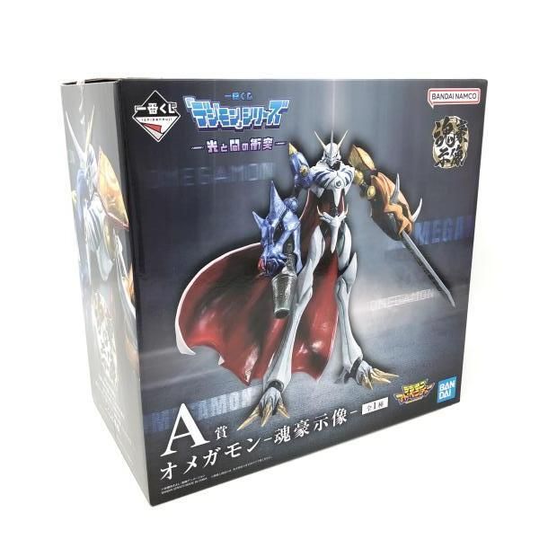 中古】未開封)バンダイ 一番くじ A賞 オメガモン 魂豪示像