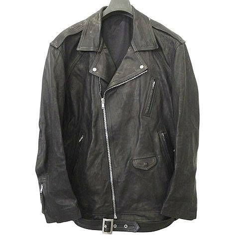 レザージャケット リックオウエンスとギャルソンコラボ RICK OWENS(リックオウエンス) 14AWINTARSIAレザージャケット