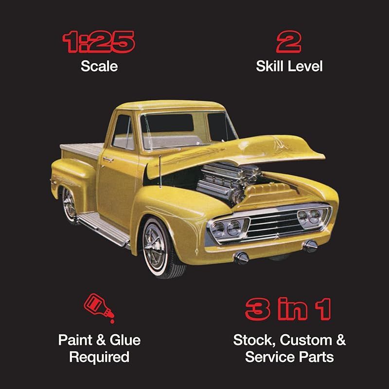 AMT　1995 フォード　F-150XLTピックアップトラック　プラモデル 71Cw3QTPgJL._UF350,350_QL80_.jpg