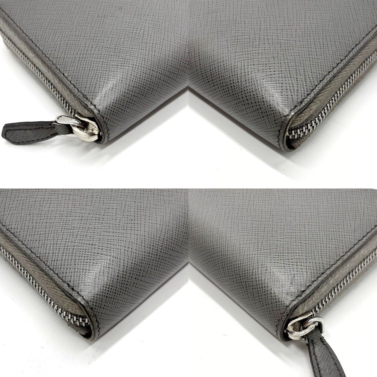 ✨良品✨ PRADA プラダ 長財布 ロングウォレット ラウンドファスナー 