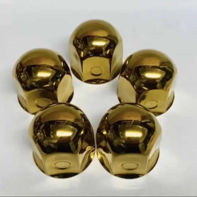 ゴールドメッキ◇ナットキャップ◇JIS規格41mmx58mm◇20個
