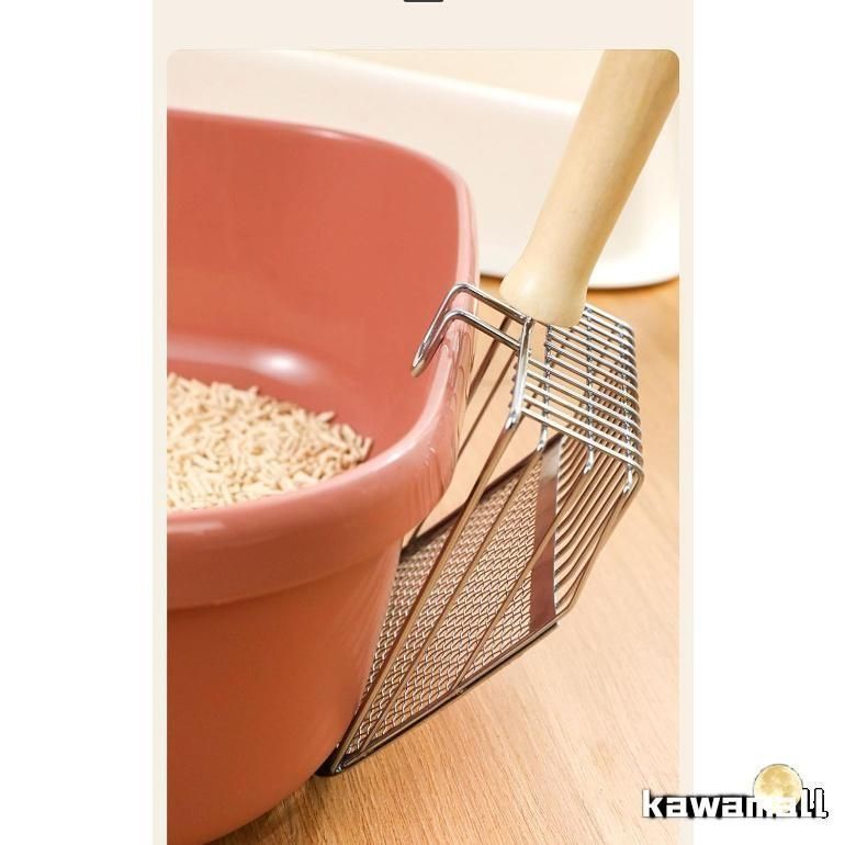 猫砂スコップ デカい猫トイレスコップ 猫用品 2サイズ網目 作業の軽減猫砂シャベル 楽 猫用スコップ 頑丈砂取り用品 ネコトイレ用スコップ WWW_GEBZETESISAT_COM_TR