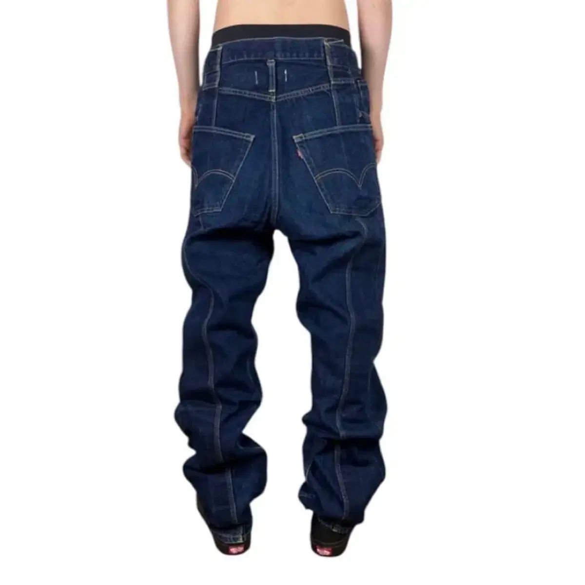 ジュンヤ ワタナベ LEVI S リーバイス スリット 再建 デニム 32