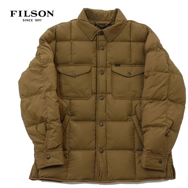 FILSON フィルソン ライトウェイト ダウン ジャックシャツ #02578 ダウンシャツジャケット - メルカリ