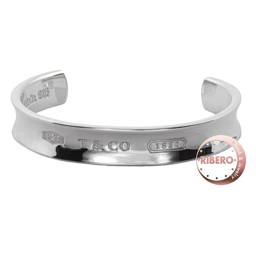 TIFFANY&Co. ティファニー 1837カフ バングル ブレスレット シルバー  