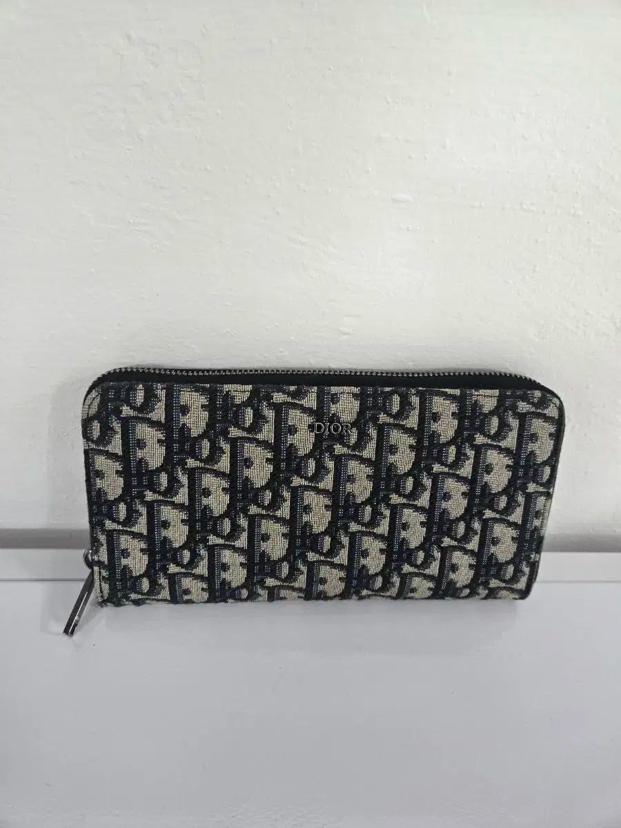 DIOR 長財布 オブリーク Christian Dior クリスチャンディオール LONG ZIPPED WALLET