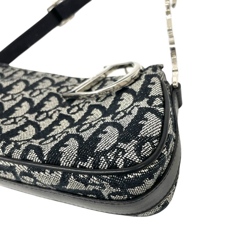 Christian Dior トロッター柄 ワンショルダー アクセサリーポーチ Christian Dior トロッター柄 ワンショルダー アクセサリーポーチ