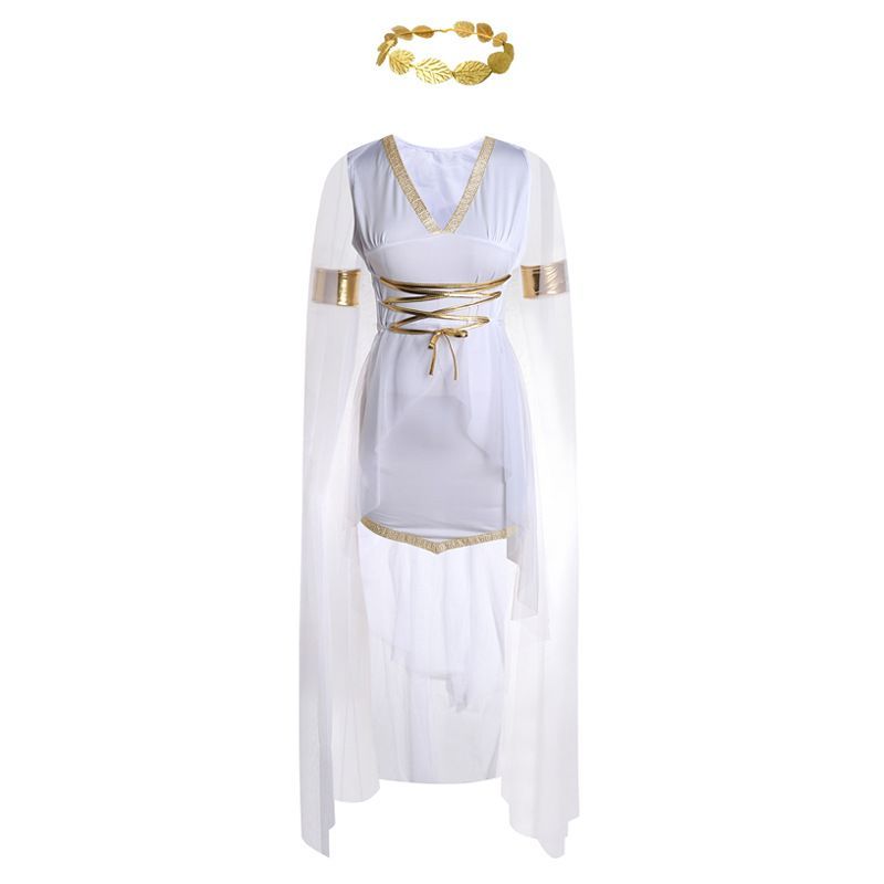 コスプレ衣装 ハロウィン ギリシャ神話 コスチューム 女神 ワンピース レディース 大人服 キング イベント仮装 きれいね 送料無料 送料無料 ハロウィン衣装 大人用 女性用 ギリシア神話 ギリシア女神に