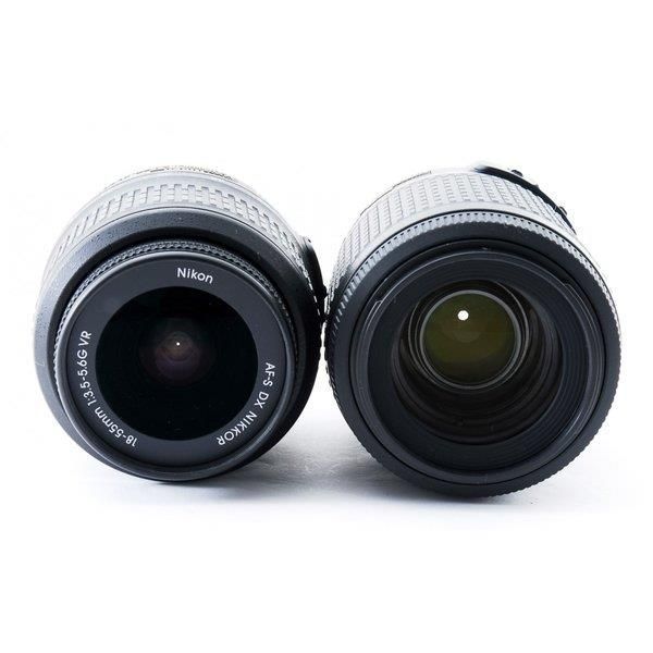 ニコン Nikon D5000 標準&望遠ダブルズームキット 美品 SDカード