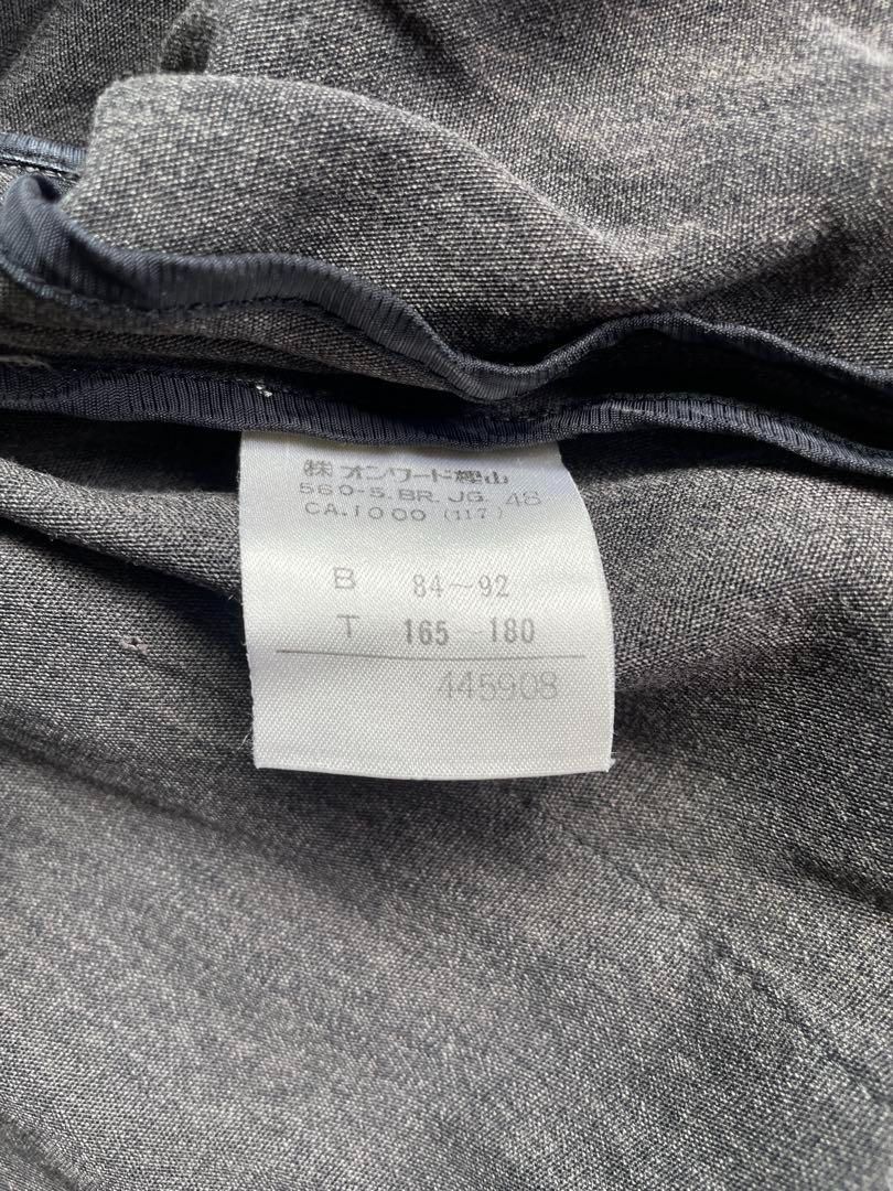 90-00s Jean Paule Gaultier Homme - Belted Hybrid Pinstripe
