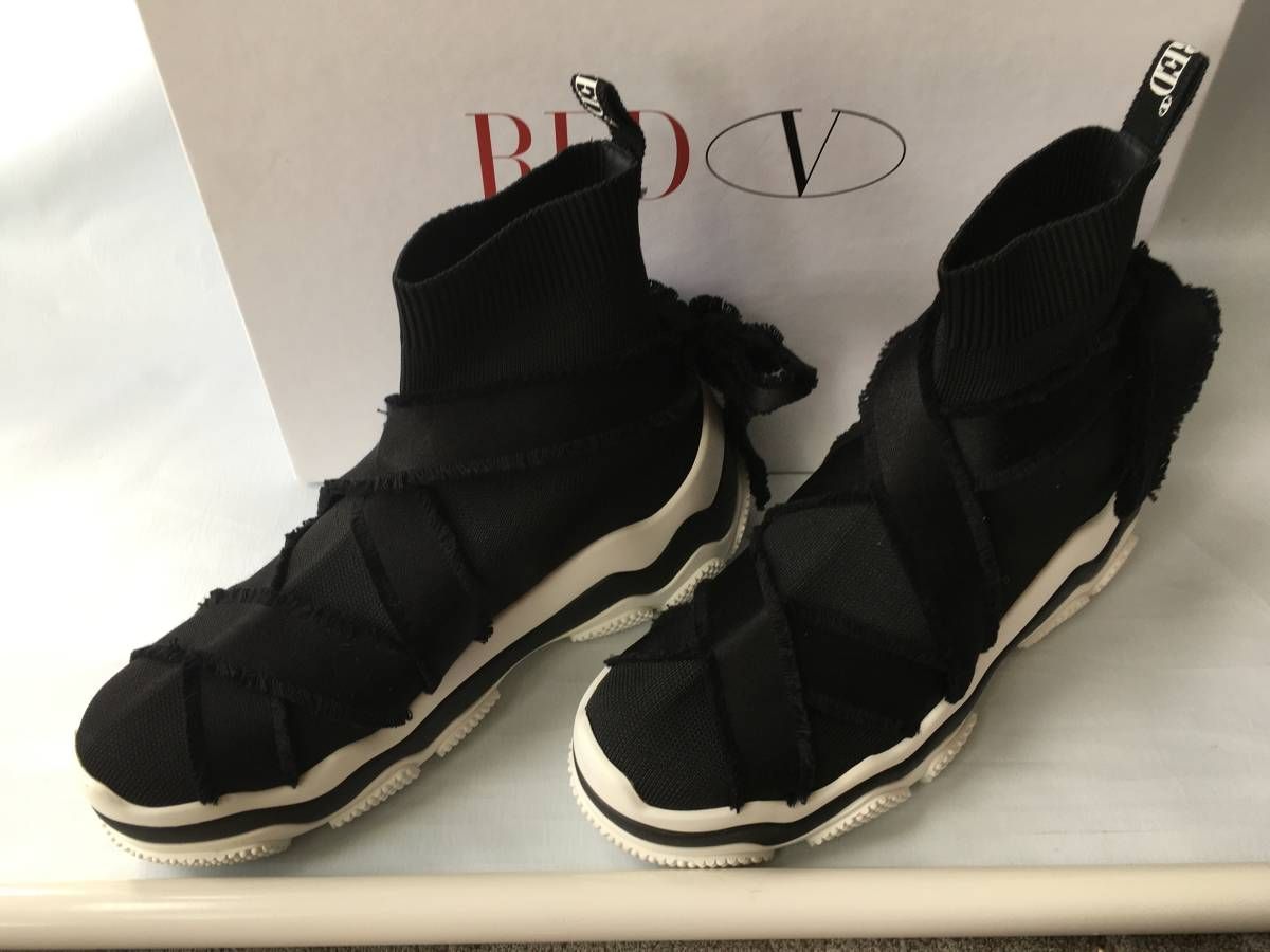 美品 RED VALENTINO レッドヴァレンティノ グラムラン スニーカー３６