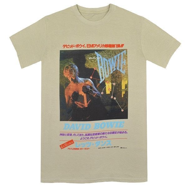 DAVID BOWIE デヴィッドボウイ Japanese Text Tシャツ - メルカリ