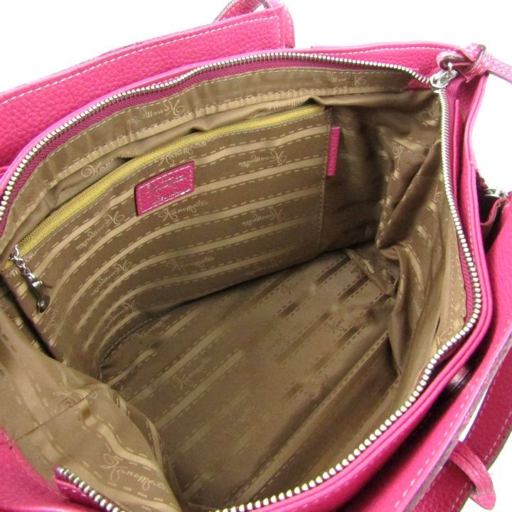 ✨ほぼ未使用品✨GINZA Kanematsu 2way ショルダーバッグ ✨未使用級✨銀座かねまつ 2way ショルダーバッグ ターンロック