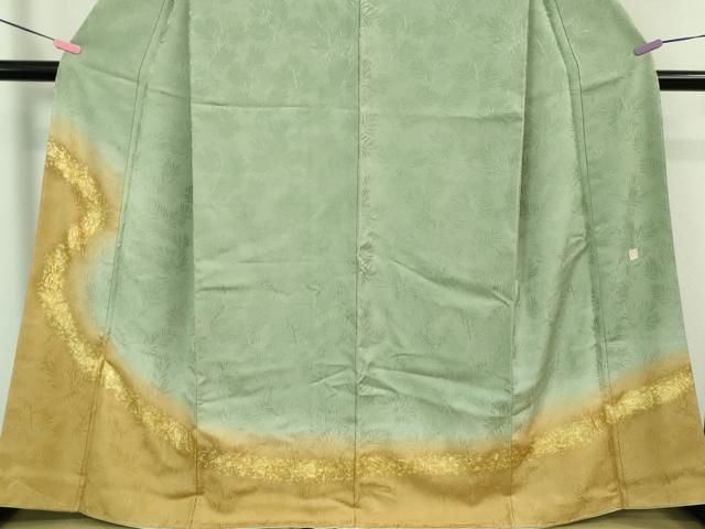 平和屋着物□極上 皇室献上作家 北出与三郎 訪問着 松葉地紋 暈し染め  