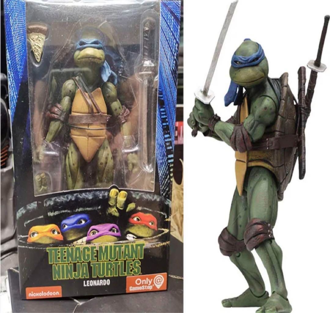 4セット ミュータント ニンジャ タートルズ7インチ フィギュアa