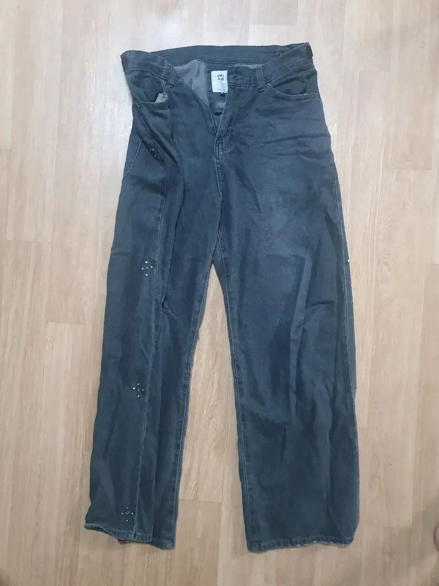 (2)ポリテル リー リベット ゴーシマ デニム パンツ