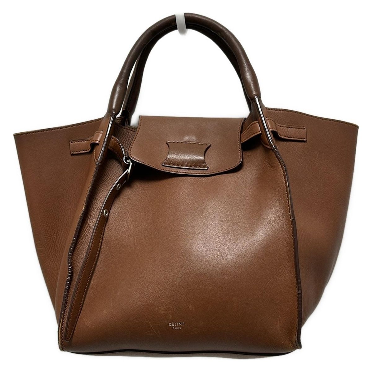 CELINE セリーヌ ハンドバッグ ビッグバッグスモールウィズロングストラップ タン ブラウン 2way