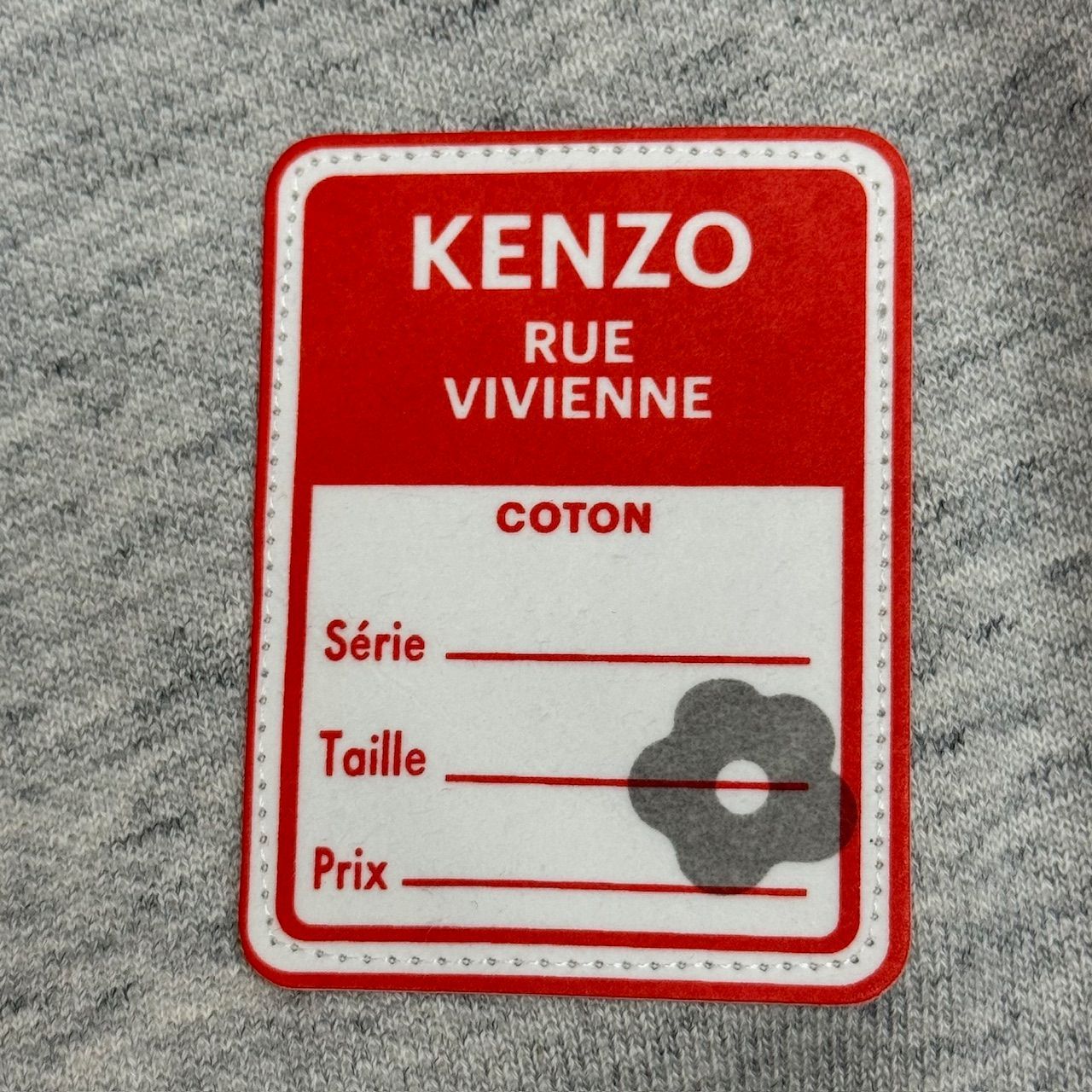 定価52800円 新品 KENZO PUE VIVIENNE SLIM SWEATSHIRT ルー