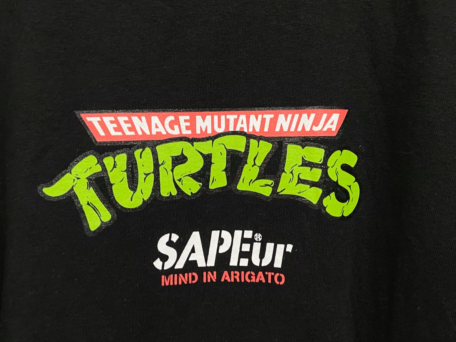 SAPEur x TURTLES｜サプール タートルズ Tシャツ