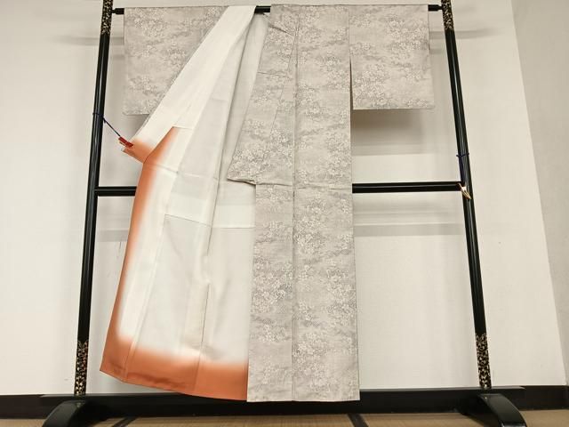 平和屋着物●本場大島紬　白大島　名匠たかし　7マルキ　白鳳　証紙付き　正絹　逸品　AAAU8372zg 平和屋着物○本場大島紬 白大島 名匠たかし 7マルキ 白鳳 証紙付き