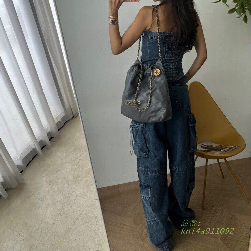 カーゴデニムパンツ韓国ファッ kni4a911092