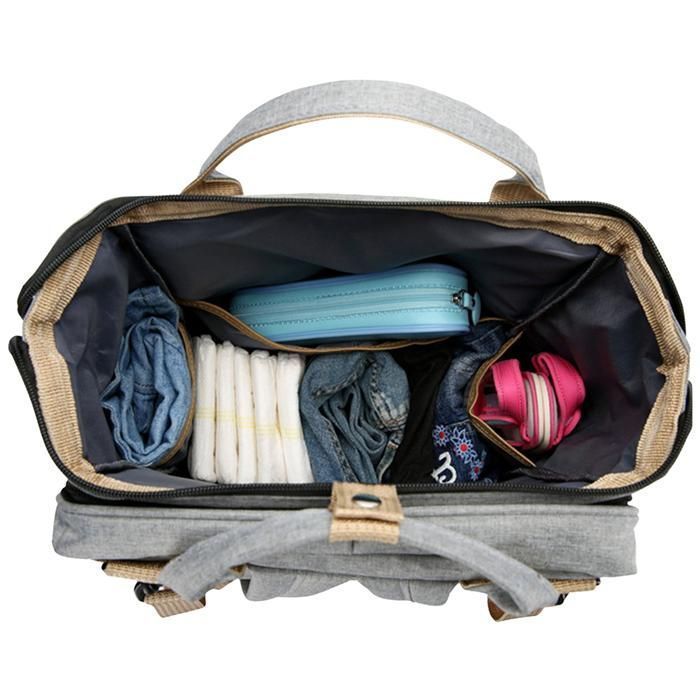  マザーズバッグ マザーズリュック リュック 2 way 軽量 ベビーラック オムツ替え台 保温ポケット付き 折りたたみ 持ち運び 赤ちゃん ベッドインベッド その他 ベビー用セーフティグッズ