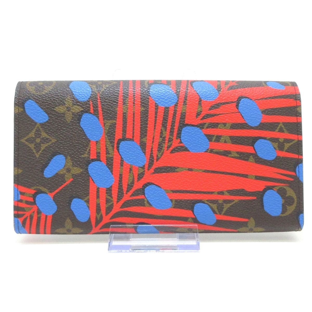 LOUIS VUITTON(ルイヴィトン) 長財布 モノグラム ジャングルドット美品  