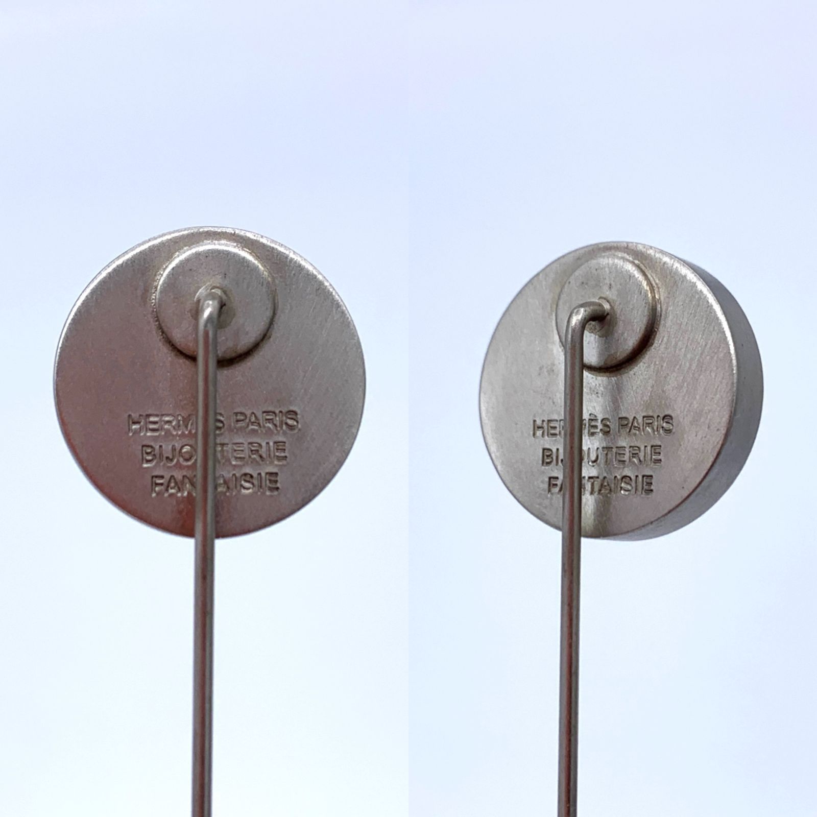 ▽【ABランク】HERMES/エルメス セリエ ピンブローチ シルバー 箱付属