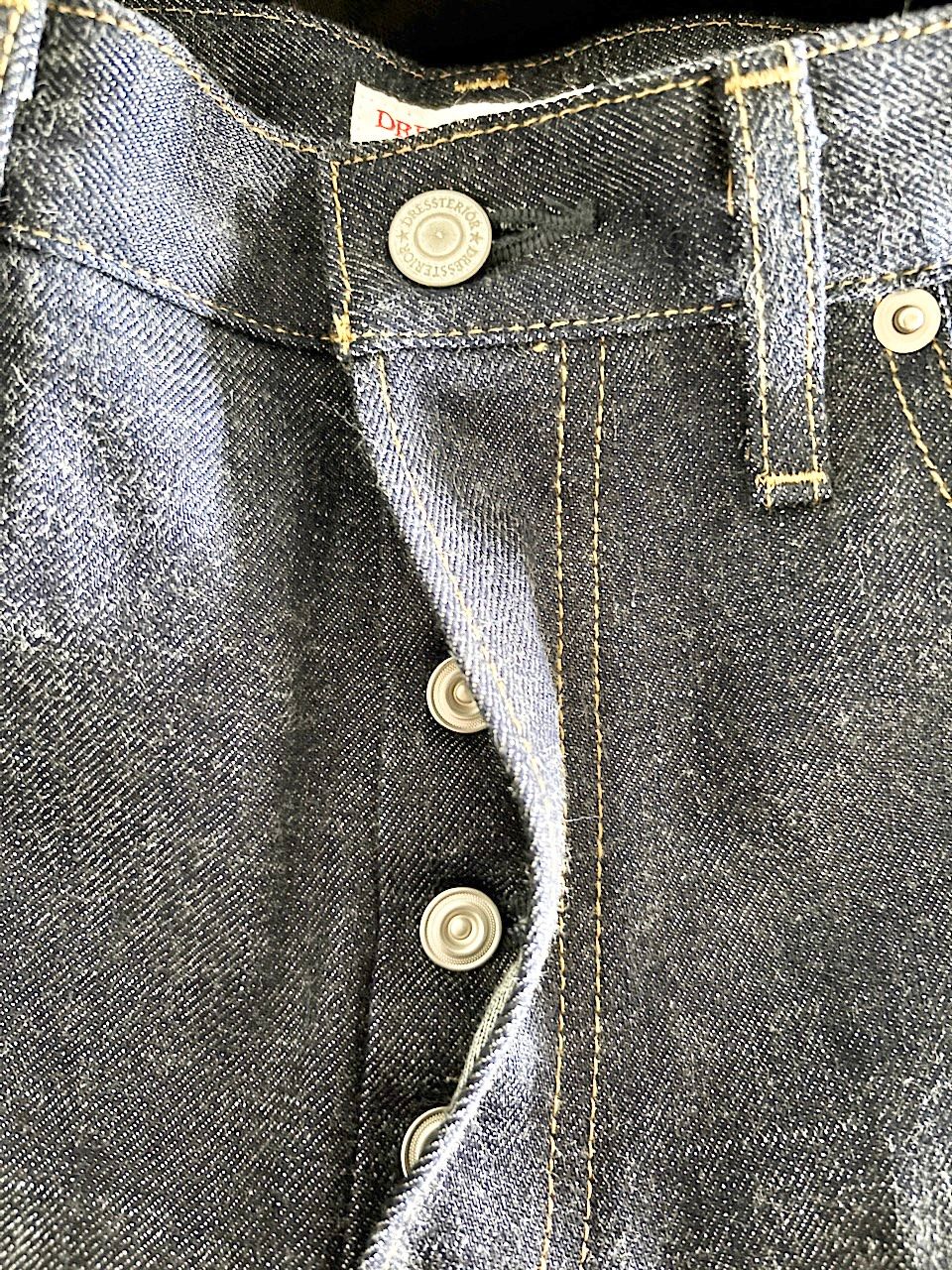 DRESSTERIOR ストレートデニムパンツ