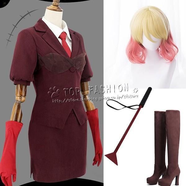 殺戮の天使さつりくのてんし キャサリン ワード 風コスプレ衣装 ウィッグ 靴 道具別売り